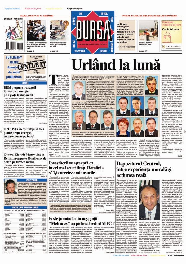 Ediţia din 15.02.2007