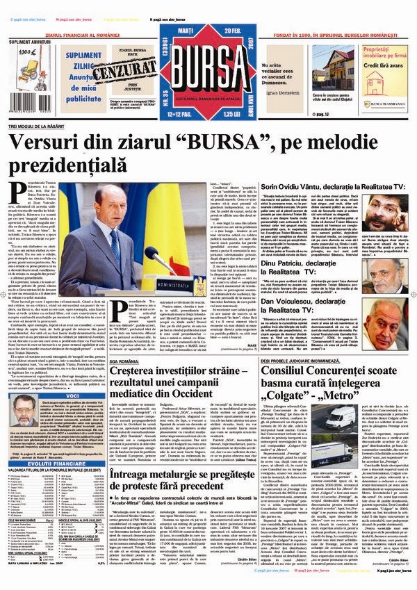 Ediţia din 01.05.2025