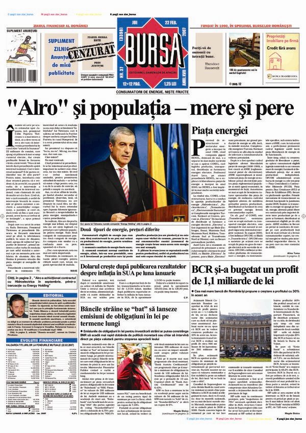 Ediţia din 22.02.2007