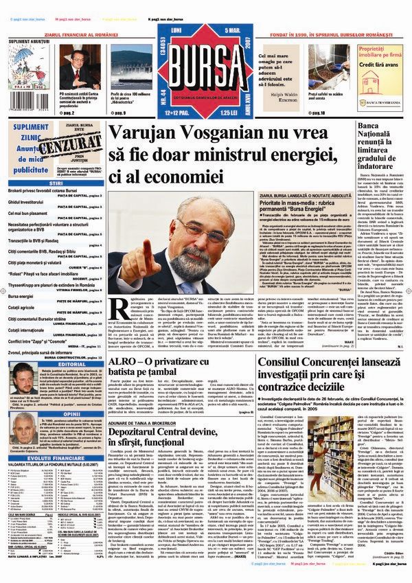 Ediţia din 05.03.2007
