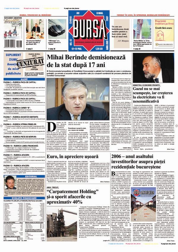Ediţia din 08.03.2007