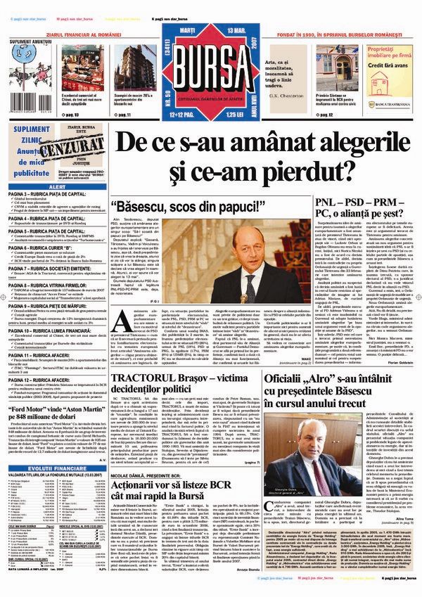 Ediţia din 01.05.2025