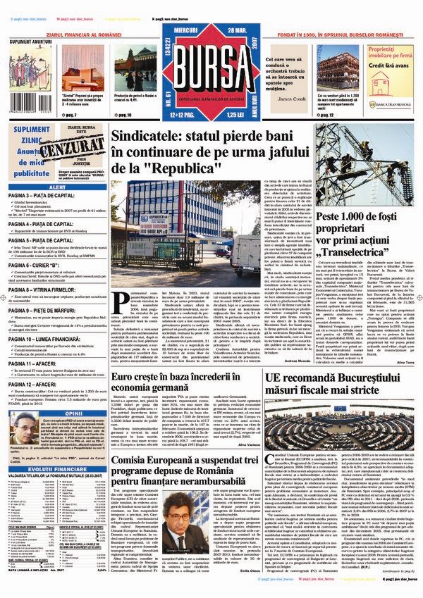 Ediţia din 01.05.2025