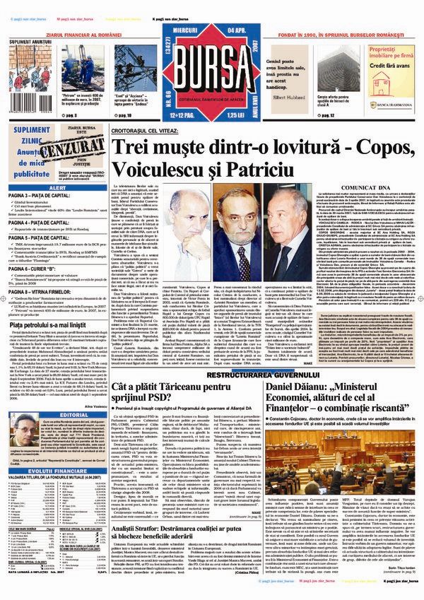 Ediţia din 04.04.2007