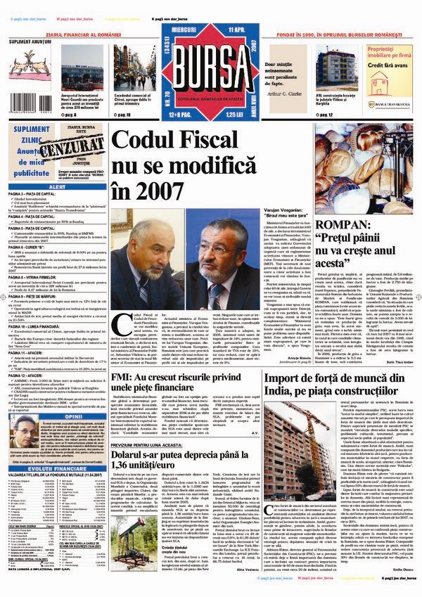 Ediţia din 11.04.2007