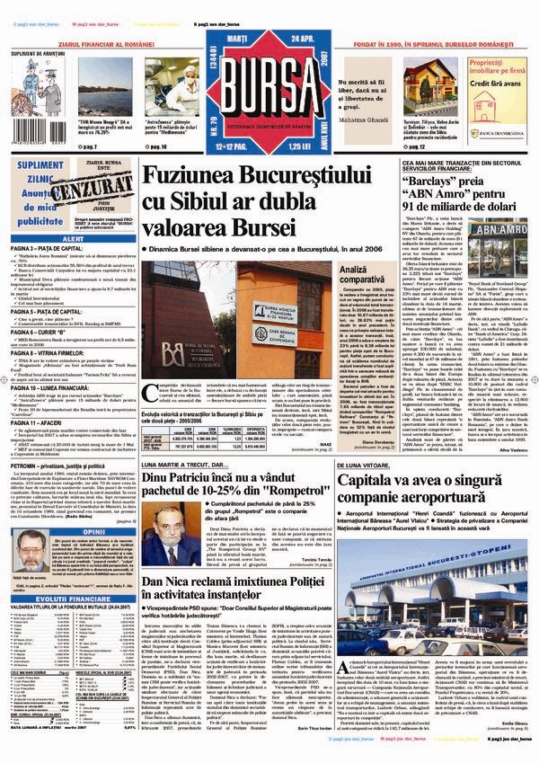 Ediţia din 24.04.2007