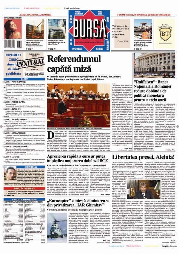Ediţia din 04.05.2007