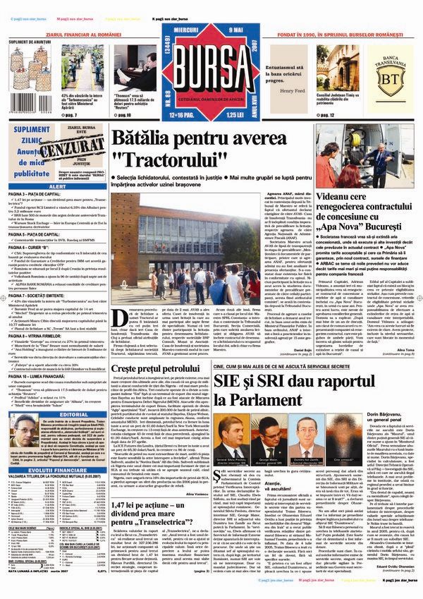 Ediţia din 01.05.2025