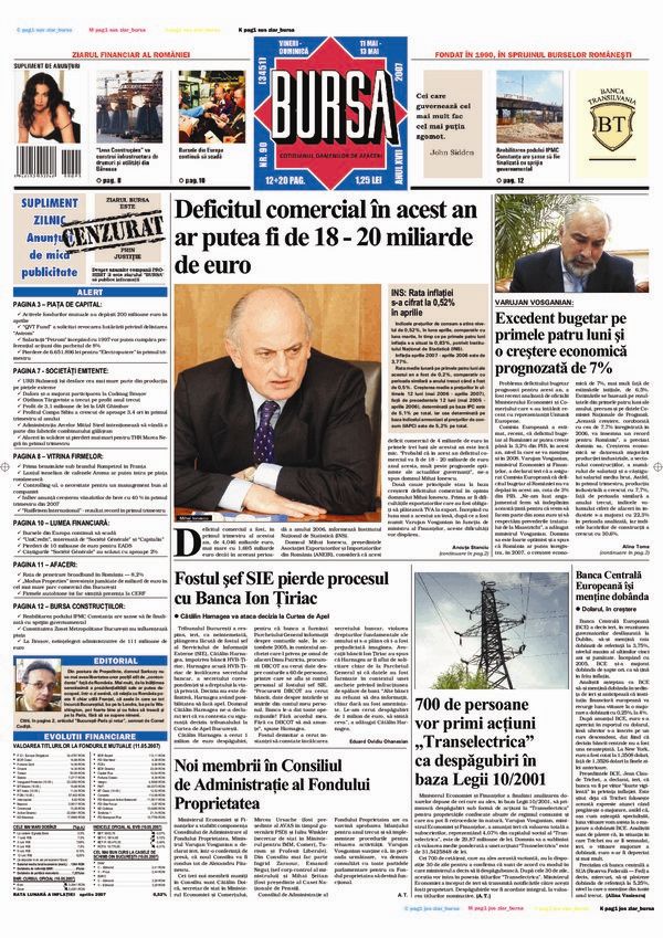Ediţia din 01.05.2025