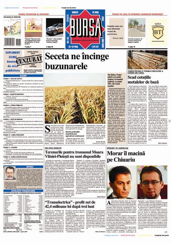 Ediţia din 01.05.2025