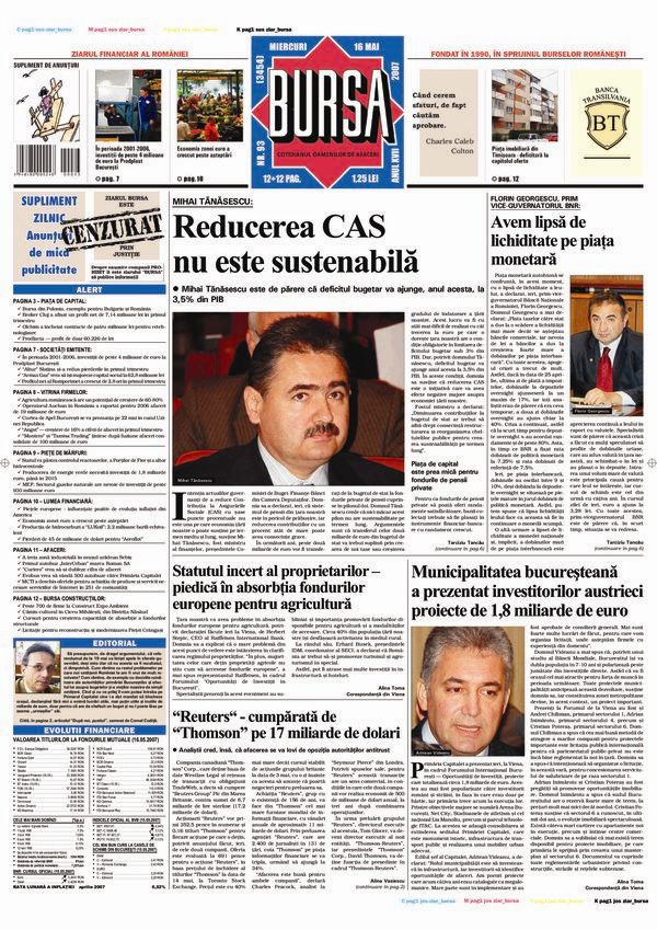 Ediţia din 01.05.2025