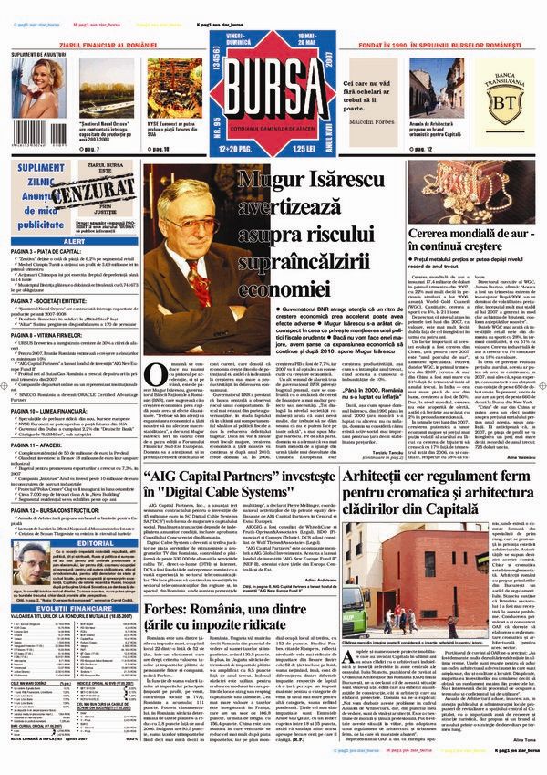 Ediţia din 01.05.2025