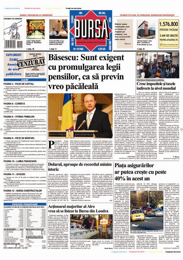 Ediţia din 01.05.2025