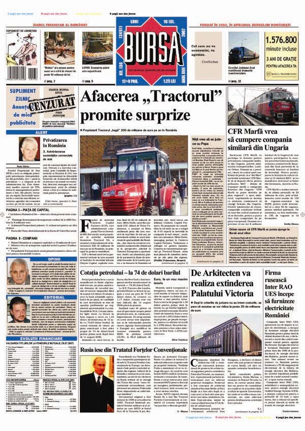 Ediţia din 01.05.2025