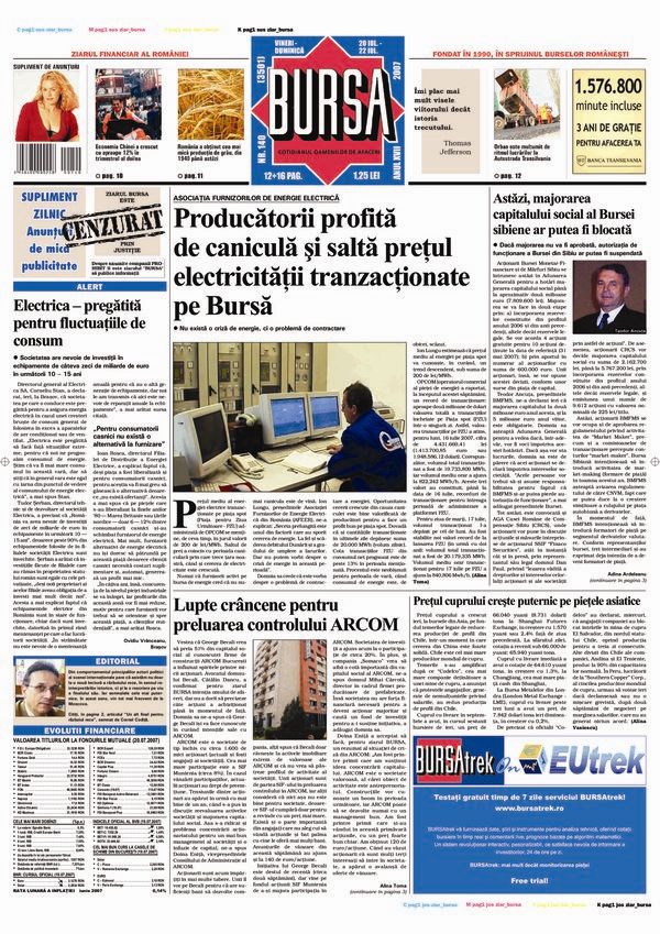 Ediţia din 17.07.2026