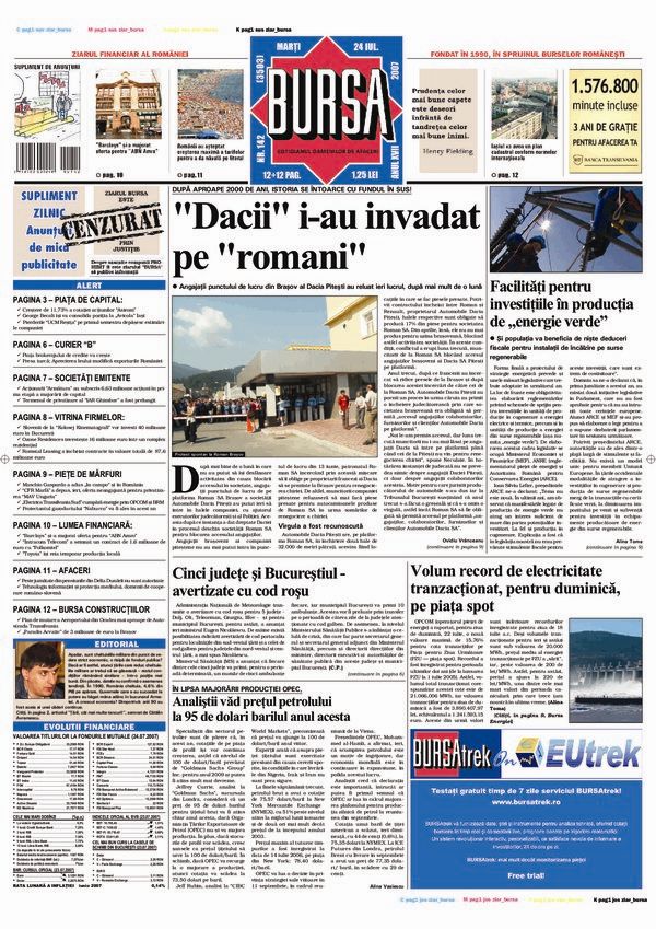 Ediţia din 28.07.2026