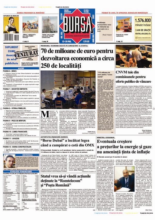Ediţia din 24.08.2007