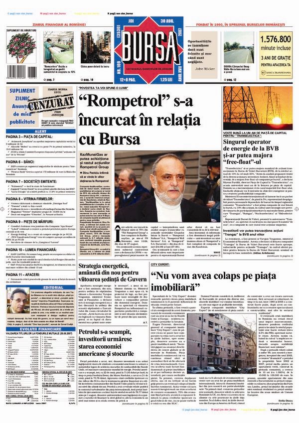 Ediţia din 29.07.2026