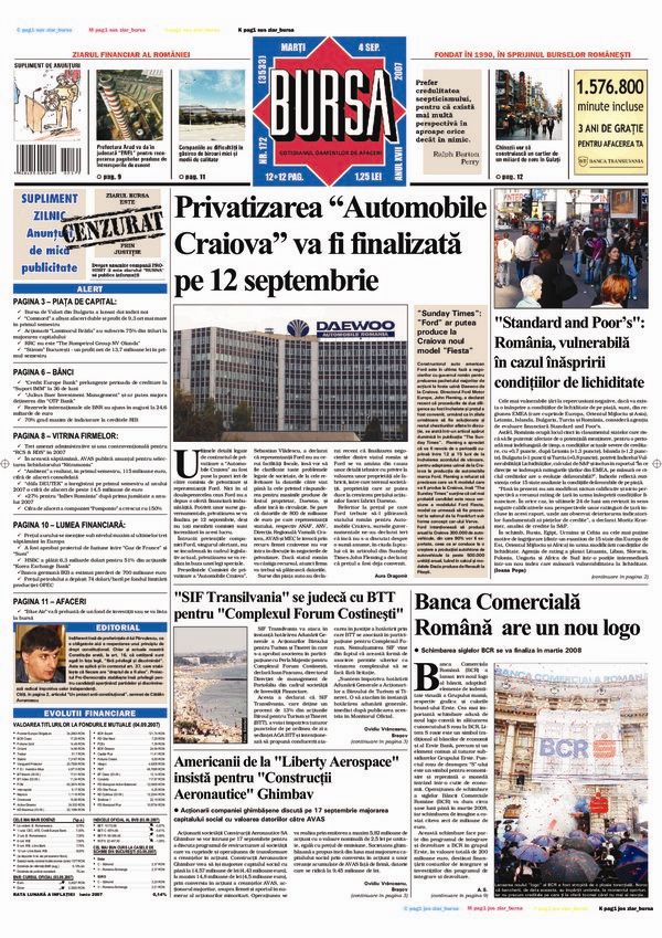 Ediţia din 04.09.2007