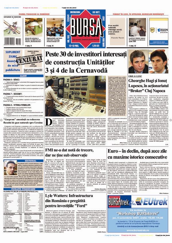 Ediţia din 03.10.2007