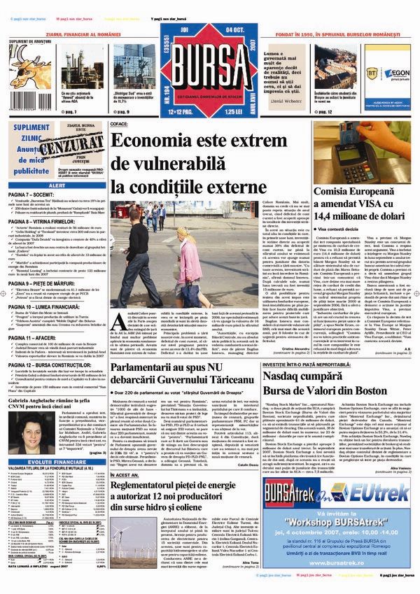 Ediţia din 04.10.2007