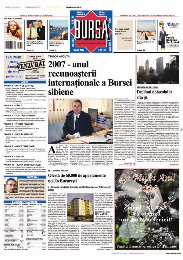 Ediţia din 28.12.2007