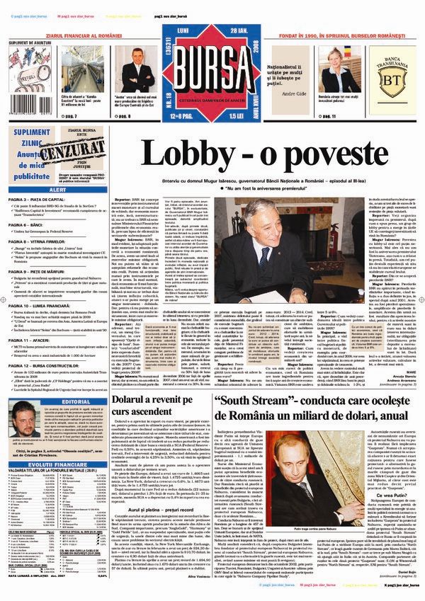 Ediţia din 28.01.2008