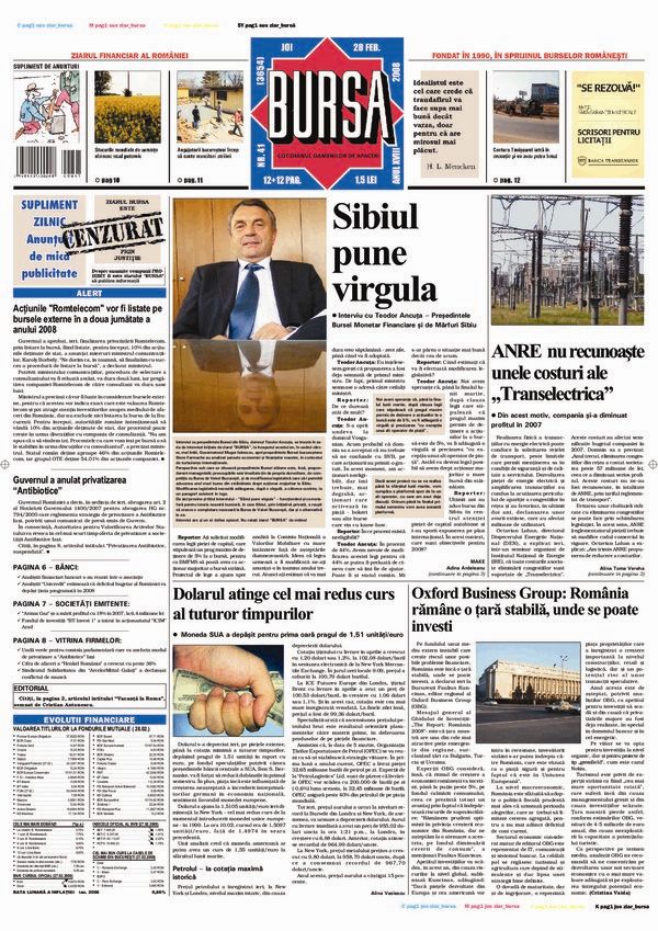 Ediţia din 29.07.2026