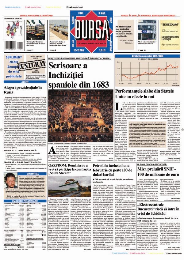 Ediţia din 03.03.2008