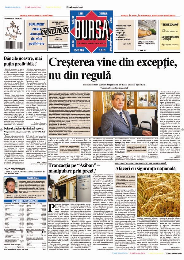 Ediţia din 31.03.2008