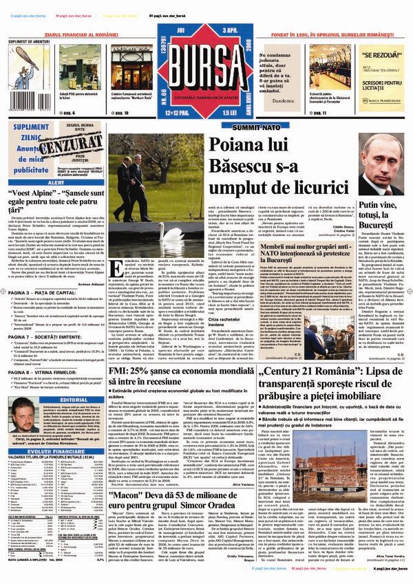 Ediţia din 03.04.2008