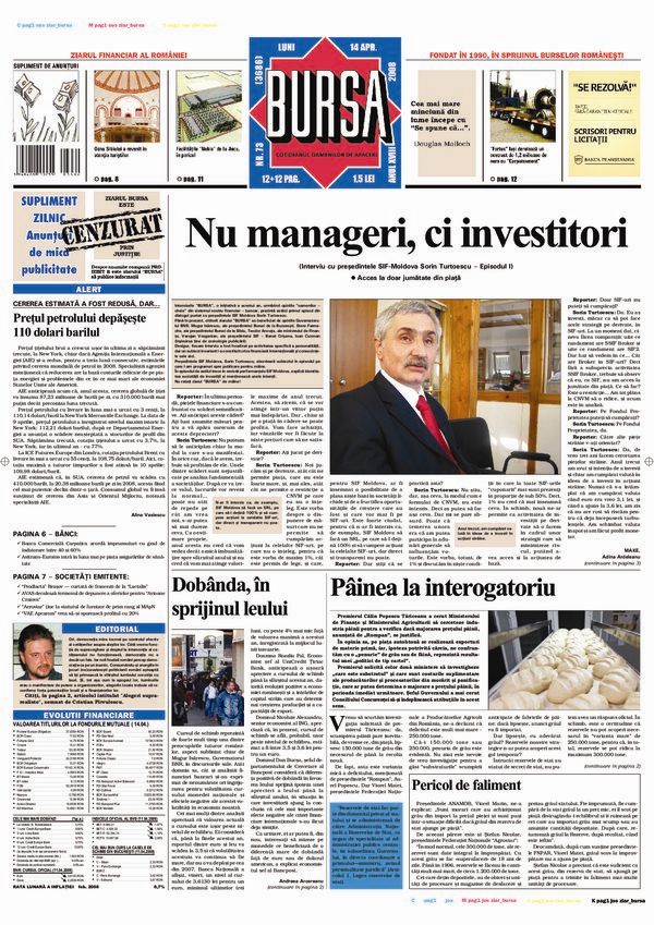 Ediţia din 01.05.2025