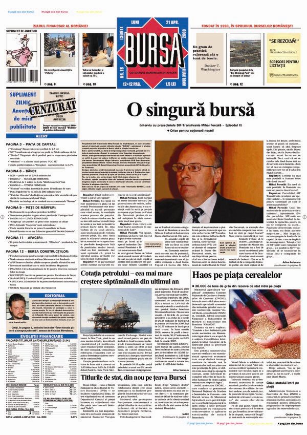 Ediţia din 01.05.2025