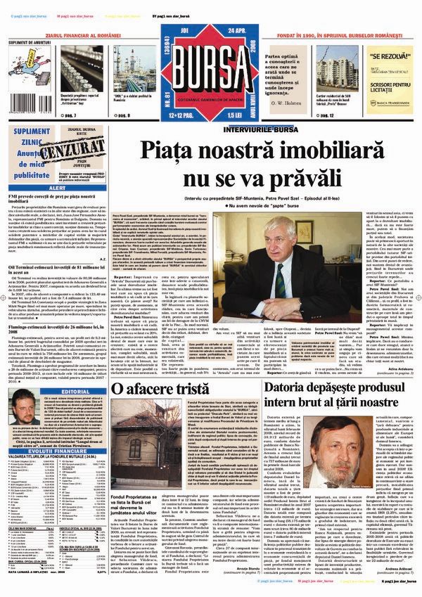 Ediţia din 01.05.2025