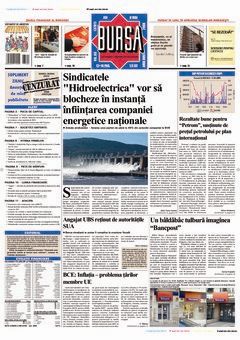 Prima pagină 08.05.2008