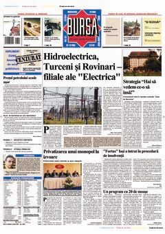 Prima pagină 14.05.2008