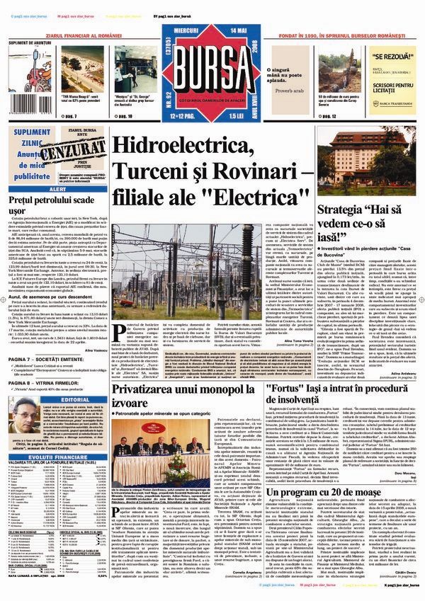 Ediţia din 01.05.2025