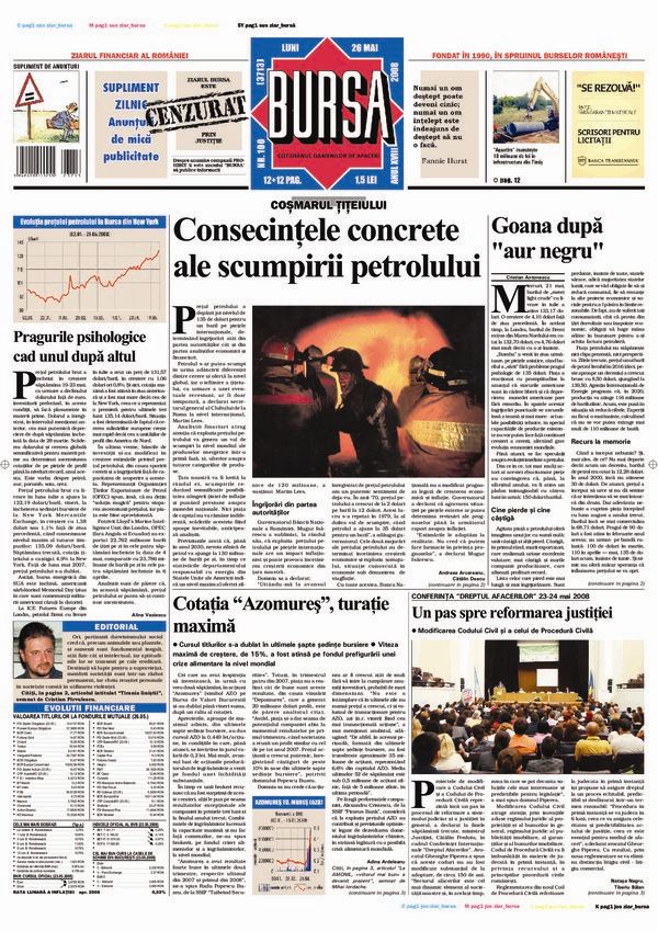 Ediţia din 01.05.2025