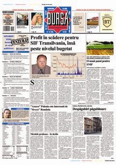 Prima pagină 13.08.2008