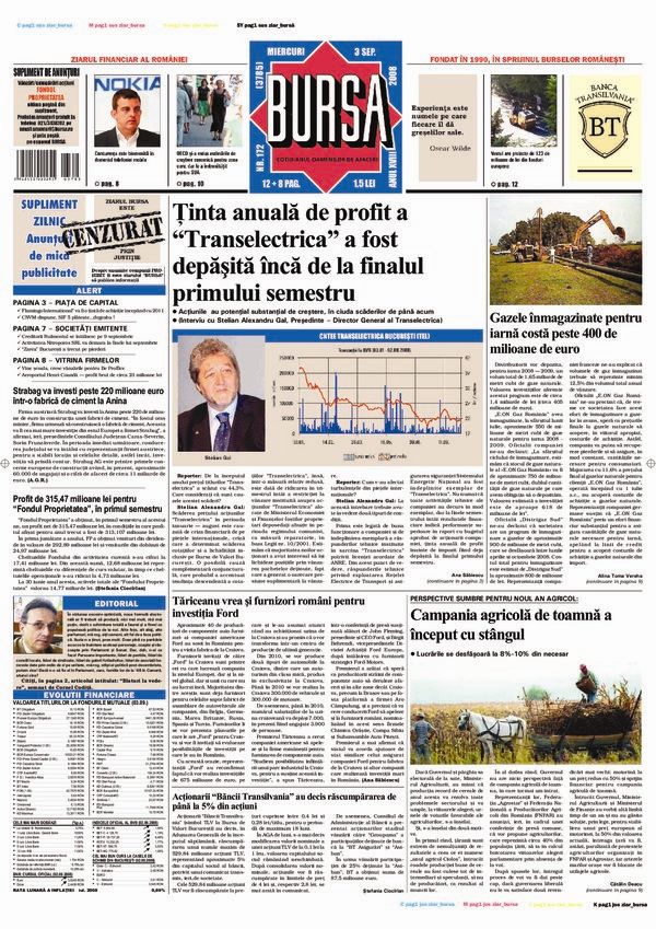 Ediţia din 29.07.2026