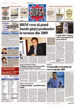 Prima pagină 15.09.2008