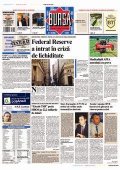 Prima pagină 19.09.2008