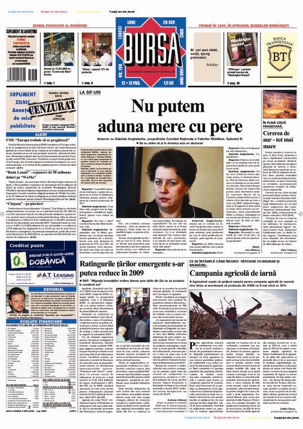 Ediţia din 29.09.2008