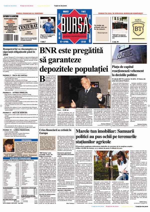 Ediţia din 07.10.2008