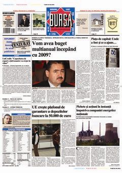 Prima pagină 08.10.2008