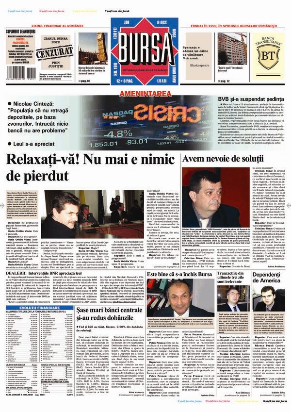 Ediţia din 09.10.2008