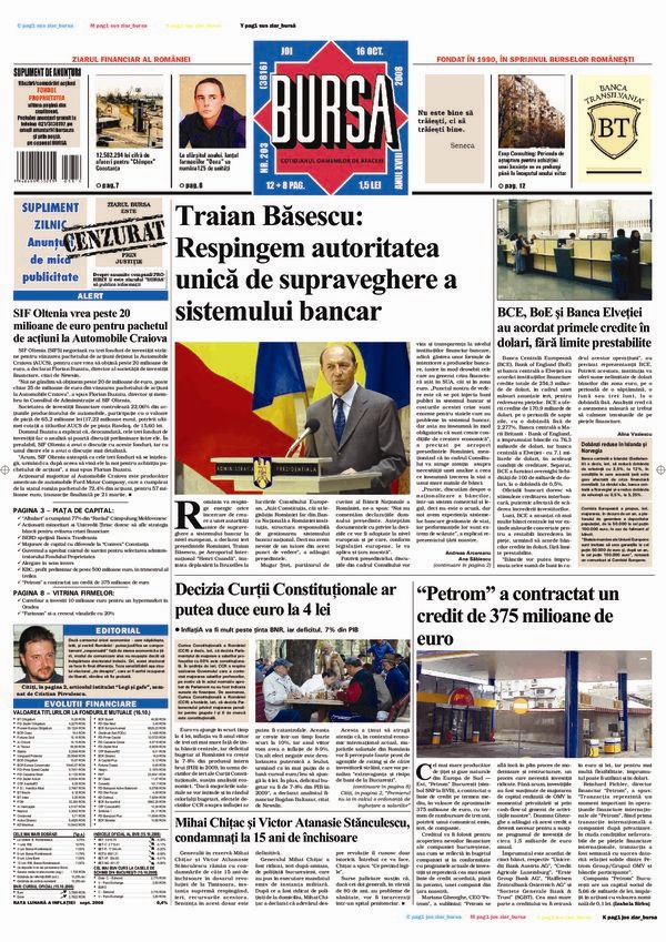 Ediţia din 16.10.2008