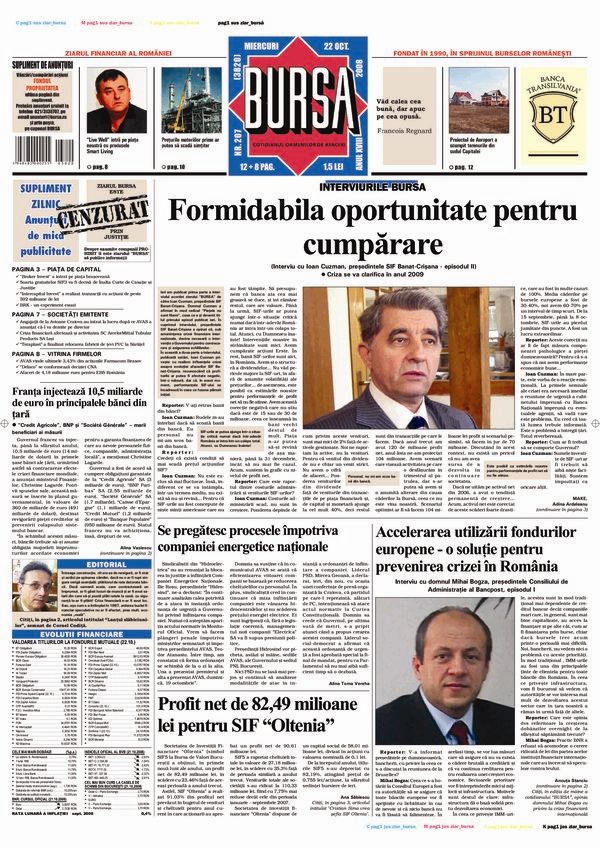 Ediţia din 22.10.2008