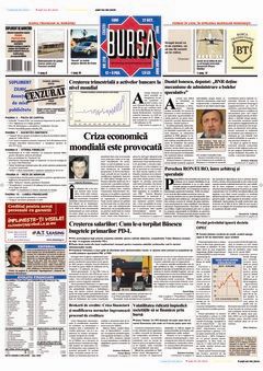 Prima pagină 27.10.2008