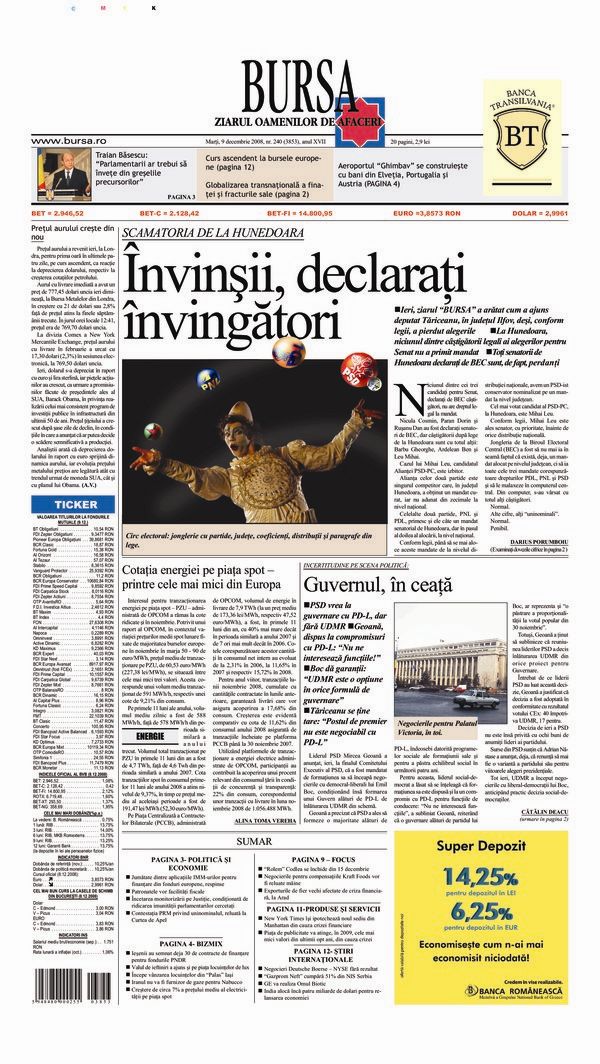 Ediţia din 09.12.2008